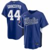 Gordon Graceffo Italy Baseball 2026 World Baseball Classic Royal Road Jersey - All Stitched