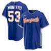 Keider Montero Venezuela Baseball 2026 World Baseball Classic Royal Road Jersey - All Stitched