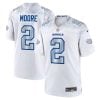 D.J. Moore Buffalo Bills White Rivalries Collection Game Jersey - All Stitched