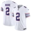 D.J. Moore Buffalo Bills White Alternate Vapor F.U.S.E Limited Jersey - All Stitched