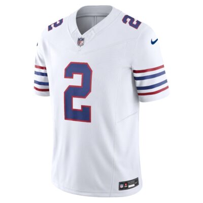 Alternative view of D.J. Moore Buffalo Bills White Alternate Vapor F.U.S.E Limited Jersey - All Stitched