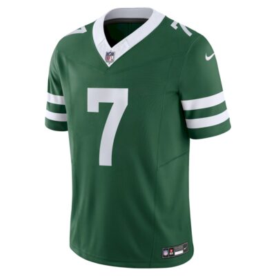 Alternative view of Geno Smith New York Jets Green Home Vapor F.U.S.E Limited Jersey - All Stitched