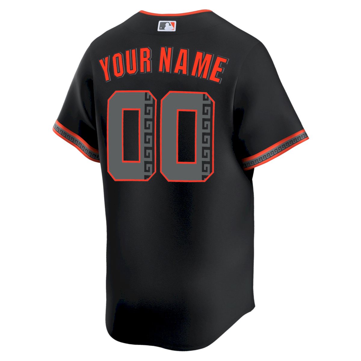 Custom San Francisco Giants Black Gigantes Alternate Limited Jersey - All Stitched - Image 3