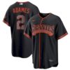 Willy Adames San Francisco Giants Black Gigantes Alternate Jersey - All Stitched