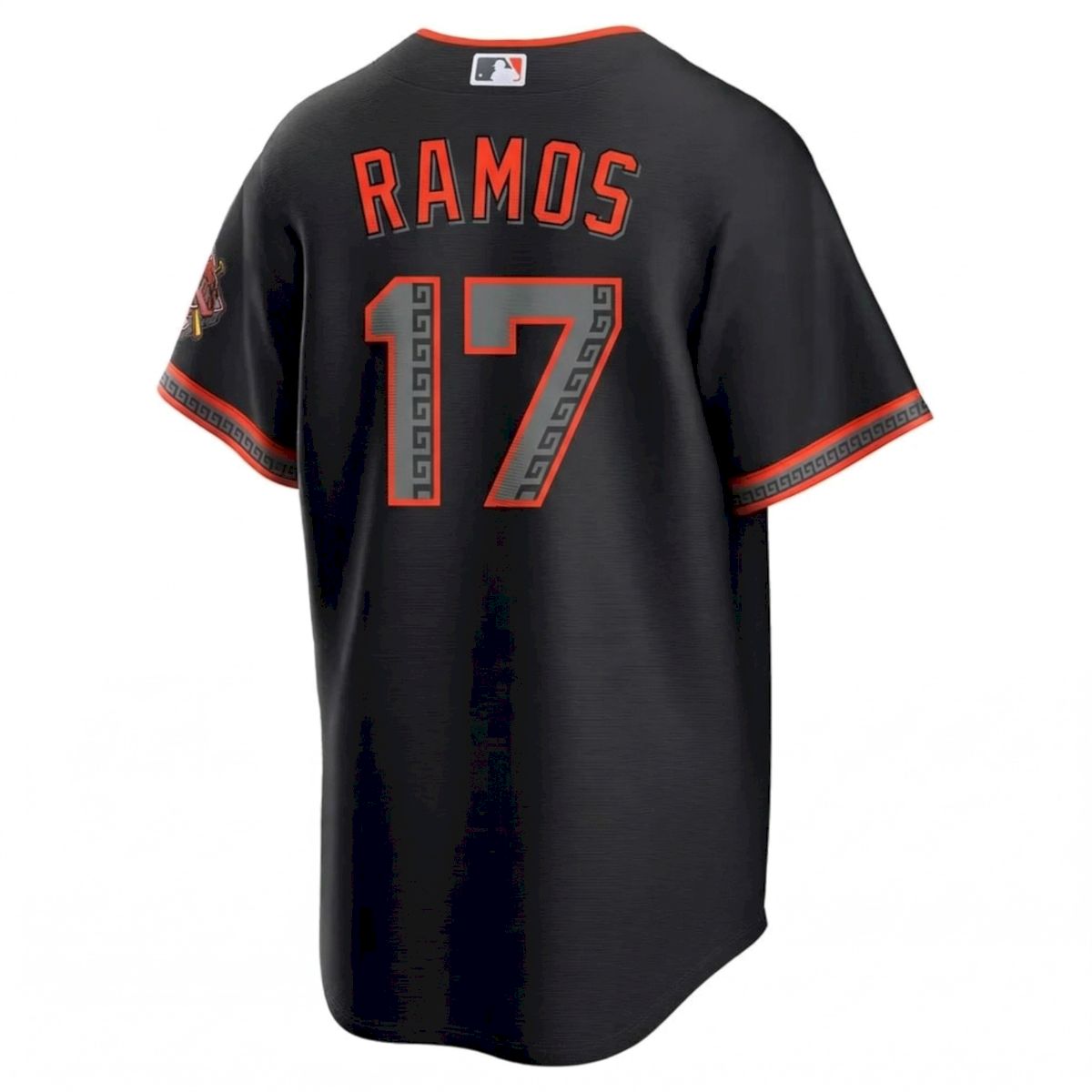 Heliot Ramos San Francisco Giants Black Gigantes Alternate Jersey - All Stitched - Image 3
