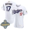 Shohei Ohtani Los Angeles Dodgers White 2026 Gold Collection Limited Jersey - All Stitched