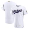 Los Angeles Dodgers White 2026 Gold Collection Limited Jersey - All Stitched