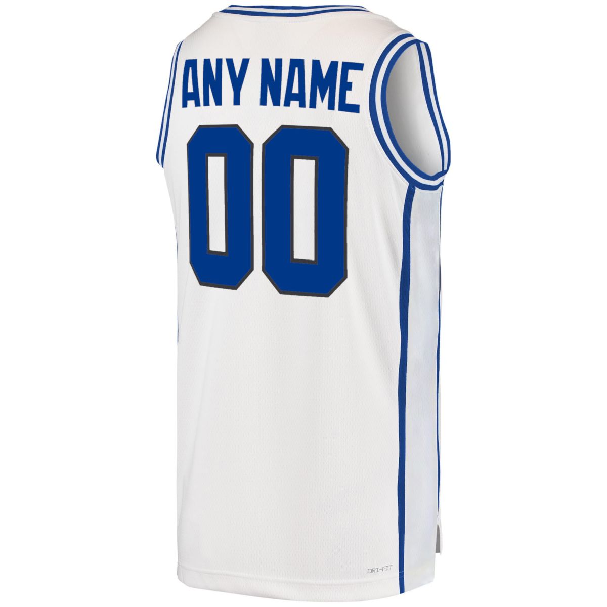 Custom BYU Cougars Basketball White Away Game Jersey w/ XII Patch - All Stitched - Image 3