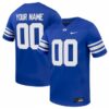 Custom BYU Cougars Football Royal Home Game Jersey - All Stitched