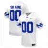 Custom BYU Cougars Football White Away Game Jersey - All Stitched
