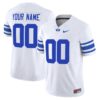 Custom BYU Cougars Football White Away Vapor F.U.S.E Limited Jersey - All Stitched