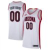 Custom Arizona Wildcats Basketball White Limited Retro Jersey - All Stitched