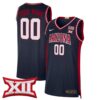 Custom Arizona Wildcats Basketball Navy Limited Retro Jersey w/ XII Patch - All Stitched