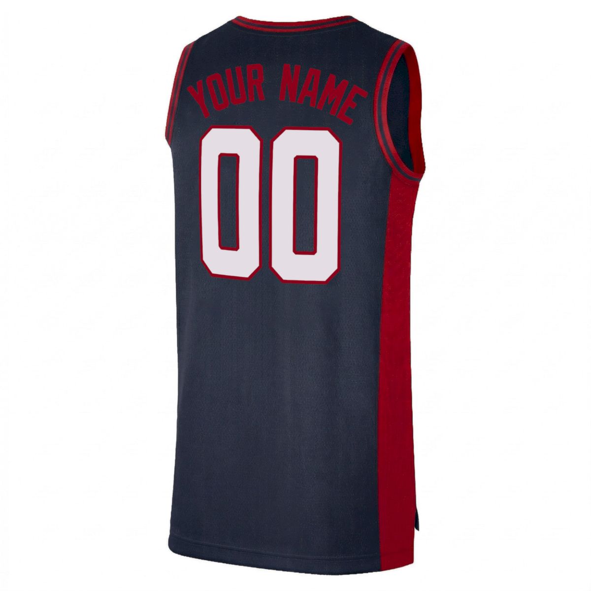 Custom Arizona Wildcats Basketball Navy Limited Retro Jersey w/ XII Patch - All Stitched - Image 3