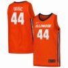 Zvonimir Ivisic Illinois Fighting Illini Basketball Orange Home Jersey - All Stitched