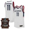 Alex Karaban UConn Huskies Basketball 2026 Final Four White Limited Retro Jersey - All Stitched
