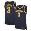Elliot Cadeau Michigan Wolverines Basketball Navy Limited Jersey - All Stitched