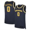 Dug McDaniel Michigan Wolverines Basketball Navy Limited Jersey - All Stitched