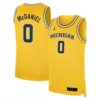 Dug McDaniel Michigan Wolverines Basketball Maize Limited Jersey - All Stitched