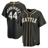 Julio Rodriguez Seattle Mariners Steelheads Black Gold Limited Jersey - All Stitched