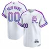 Custom Kansas City Royals White 2026 City Connect Vapor Limited Jersey - All Stitched