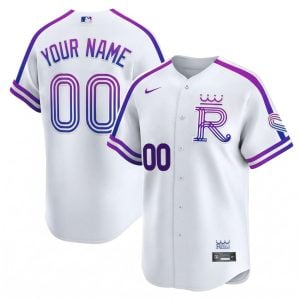 Custom Kansas City Royals White 2026 City Connect Vapor Limited Jersey - All Stitched