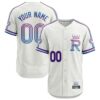 Custom Kansas City Royals White 2026 City Connect Theme Jersey - All Stitched