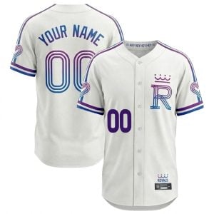Custom Kansas City Royals White 2026 City Connect Theme Jersey - All Stitched