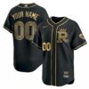Custom Kansas City Royals Black Gold 2026 City Connect Vapor Limited Jersey - All Stitched