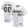 Custom Chicago White Sox White Gold South Side Limited Jersey - All Stitched
