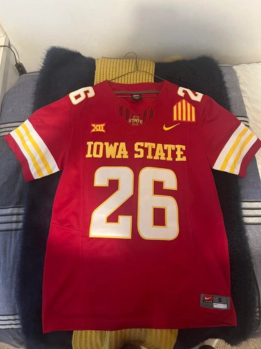 Custom Red White-Black Performance T-Shirt photo review