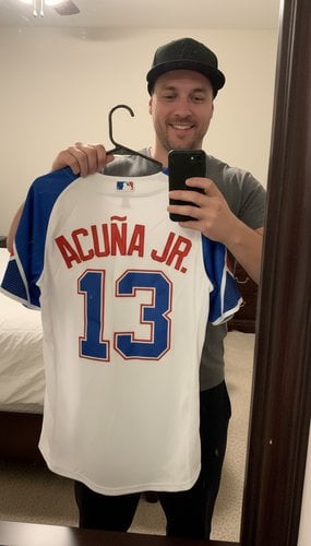 Custom Red White-Black Performance T-Shirt photo review