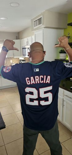 Custom Red White-Black Performance T-Shirt photo review