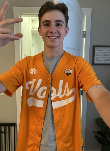 Custom Red White-Black Performance T-Shirt photo review