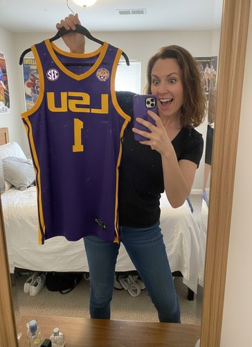 Custom Red White-Black Performance T-Shirt photo review