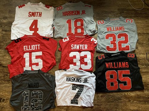 Custom Red White-Black Performance T-Shirt photo review