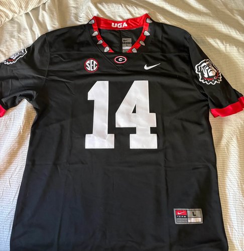 Custom Red White-Black Performance T-Shirt photo review