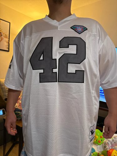 Custom Red White-Black Performance T-Shirt photo review