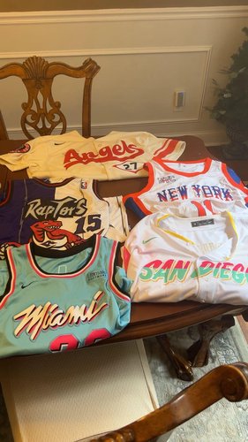 Custom Red White-Black Performance T-Shirt photo review