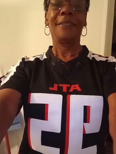 Custom Red White-Black Performance T-Shirt photo review