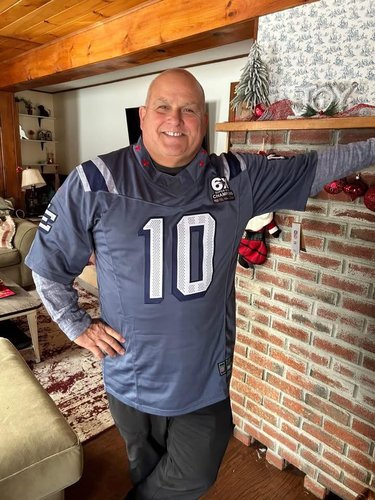 Custom Red White-Black Performance T-Shirt photo review