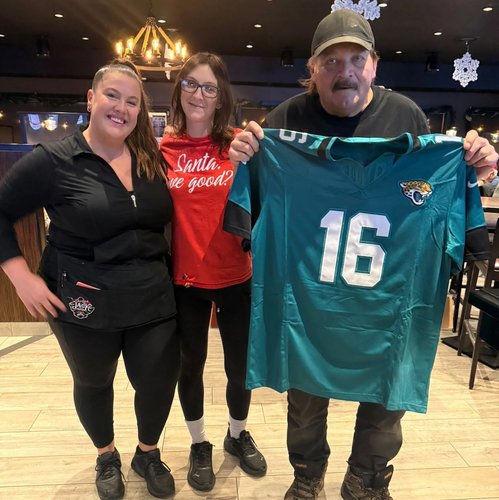 Custom Red White-Black Performance T-Shirt photo review