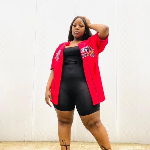 Custom Red White-Black Performance T-Shirt photo review