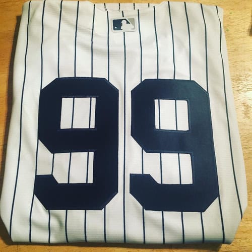 Custom Red White-Black Performance T-Shirt photo review