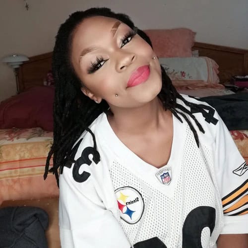 Custom Red White-Black Performance T-Shirt photo review