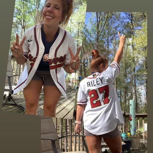 Custom Red White-Black Performance T-Shirt photo review