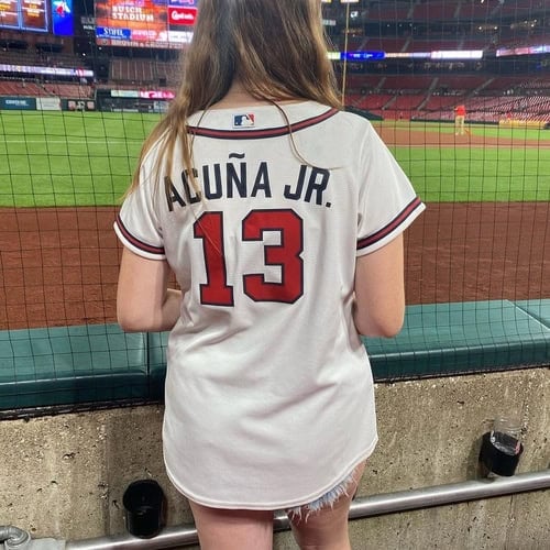 Custom Red White-Black Performance T-Shirt photo review