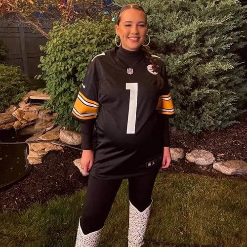 Custom Red White-Black Performance T-Shirt photo review