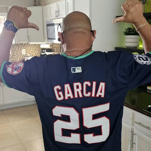 Custom Red White-Black Performance T-Shirt photo review