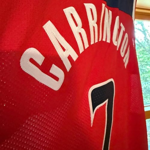 Custom Red White-Black Performance T-Shirt photo review